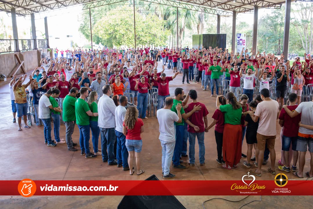 Grande encontro comunitário no Rincão Atrium de Paulo
